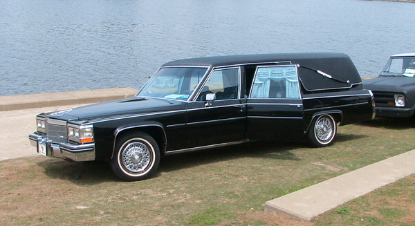 Show a hearse at a car show Click the image above to see the video 7 MB